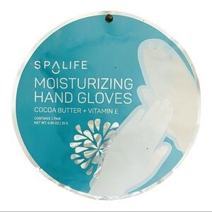 SpaLife – Moisturizing Hand Gloves | Cocoa Butter + Vitamin E | 1 Pair | NWT